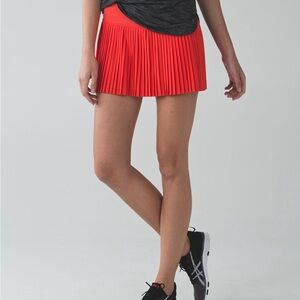 Lululemon pleat to street tennis skirt